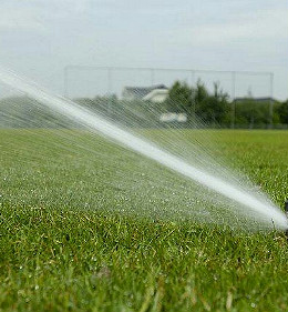 Automatische beregening sportvelden